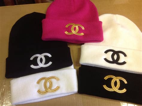 chanel inspired beanie hat|Chanel inspired hats.